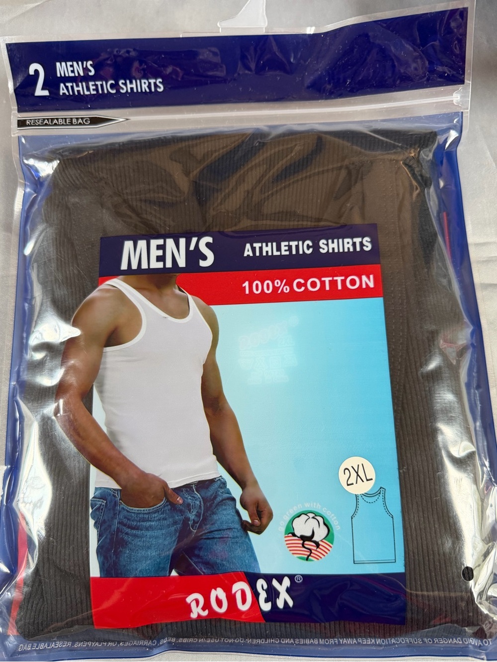 Men’s Athletic Tank - Black (2XL)
